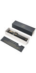 PARKER IM Stylo plume, Noir, plume moyenne, encre bleue, Coffret cadeau