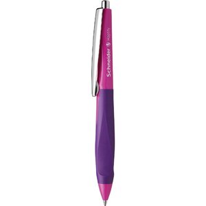 Stylo à bille Haptify pink-lila Pte Moyenne Bleu SCHNEIDER