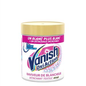 Détachant Textile Oxi Action Poudre Gold Blanc - 470 g VANISH