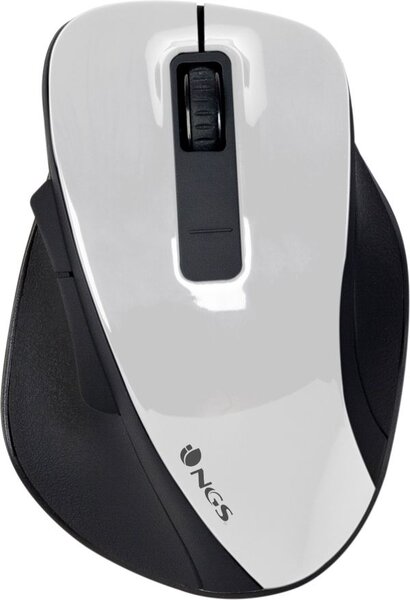 Souris sans fil NGS Bow (Noir/Blanc)