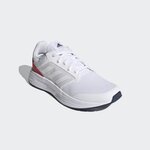ADIDAS Baskets de Running GALAXY 5 Homme Blanc et Rouge