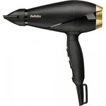 BABYLISS 6704E - Seche-cheveux Power Pro 2000W - 2 températures/2 vitesses - 100 km/h de vitesse d'air - Bouton air froid
