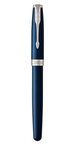 PARKER Sonnet stylo plume , Bleu Raffiné, attributs palladium, plume moyenne 18 carats – Livré dans son écrin