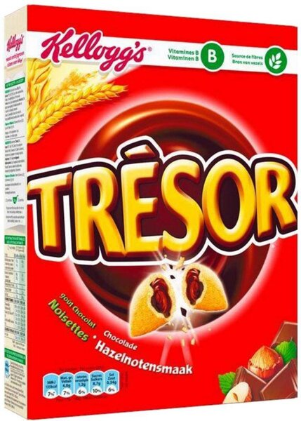Kellogg's Trésor Noisettes (lot de 4)