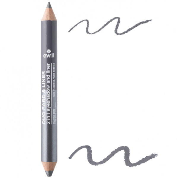 Avril - Duo Fard & Liner Terre Brûlée/Beige Doré Certifié Bio