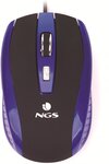 Souris filaire NGS Tick (Noir/Bleu)