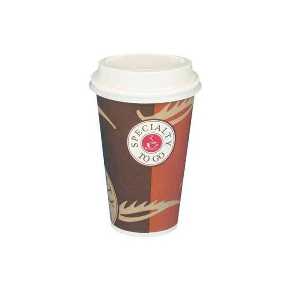 sachet de 10 Gobelets à café en carton 'To Go', 0,3 l PAPSTAR