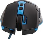 Souris Gamer T'nB Elyte Fury (Noir/Bleu)