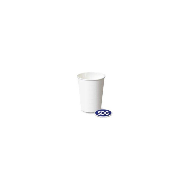 Gobelet Carton Biodégradable Blanc 160 ml - SDG - Lot de 1000 - Carton biodégradable
