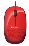 Souris filaire Logitech M105 (Rouge)