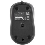 Souris optique USB Compacte avec cordon rétractable Noir/Gris TARGUS