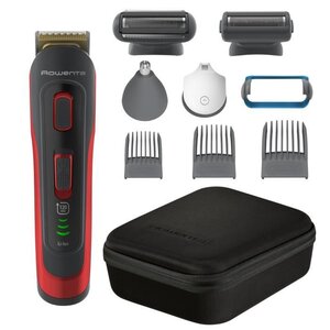 ROWENTA TN9440F4 Selectium Tondeuse homme, Barbe, Cheveux, Visage, Corps, Lames acier inoxydable, Revetement Titanium, 32 réglages