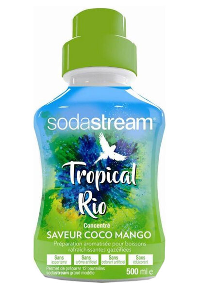 Sodastream Tropical Rio Concentré Saveur Coco Mango 500ml (lot de 3)