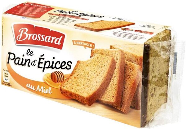Brossard Pain Epices Au Miel 350g (lot de 3)