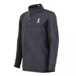 NORTHVALLEY Sweat Double Polaire 1/2 Zip Mason - Noir Chiné