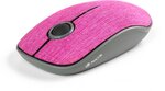 Souris sans fil NGS Evo Denim (Tissu Rose)