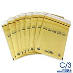 Lot de 10 Enveloppes Ã  bulles PRO+ MARRON C/3 format 140x215 mm