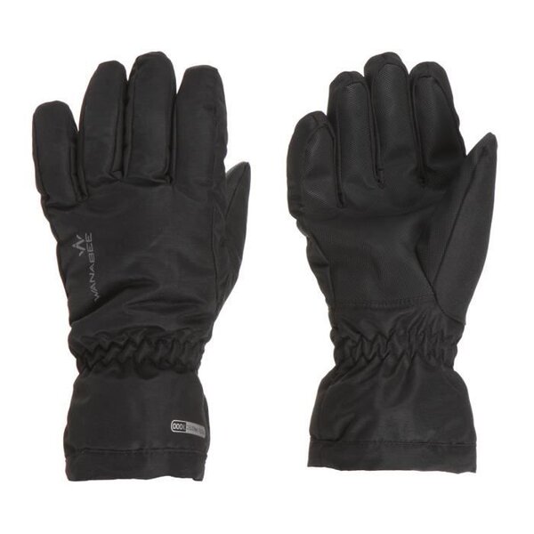 WANABEE Gants de Ski Savinaz 50 Gan - Femme - Noir