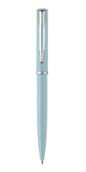 WATERMAN Allure Pastel Stylo bille, bleu pastel, recharge bleue pointe moyenne, Coffret cadeau