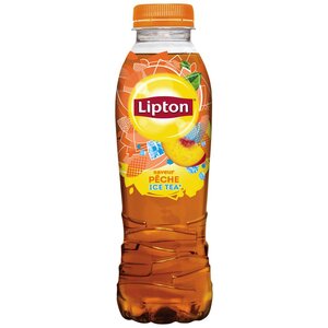 Ice Tea pêche 50 cl - Bouteille en PET (paquet 12 x 50 centilitres)