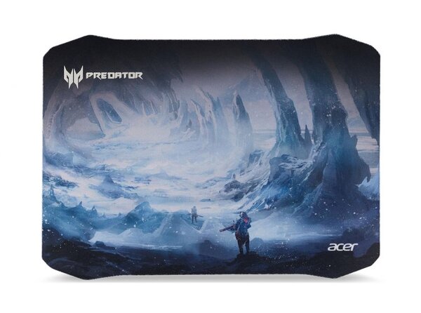 Tapis de souris Acer Predator Ice Tunnel Taille M (Noir/Bleu)