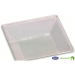 Lot de 400 Couvercles Coupole en PLA Biodégradable Transparent pour Assiette - SDG - Acide polyactique (PLA)