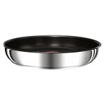 TEFAL Poele Ingenio Preference en inox - Ø 24 cm - Tous feux dont induction
