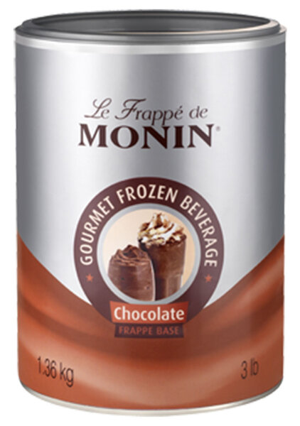 Monin Frappé Base Chocolat 1,36Kg (lot de 3)