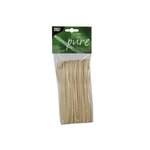Lot de 25 Fourchettes en Bois 'pure' 165 mm Bio PAPSTAR