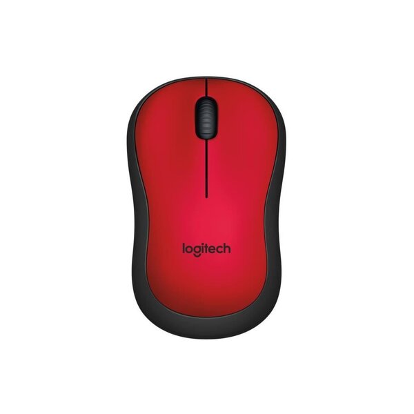 LOGITECH Souris Silencieuse M220 Silent - Sans Fil - Rouge
