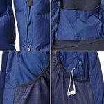 ELLESSE Veste ski STELVIO DOU EVO - Homme - Bleu Marine
