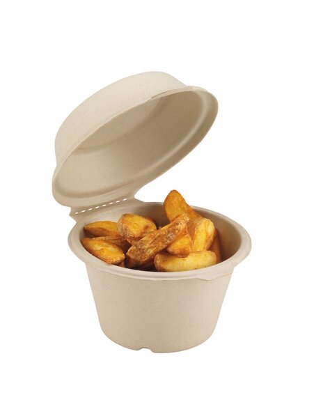 Boîte snacking en pulpe de canne à sucre 75cl (1 colis 300 boites)