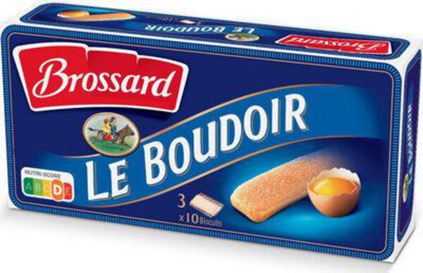 BROSSARD 30 BOUDOIRS FAM. 175G BISCUITERIE BISCUITS AIDES CULINAIRES