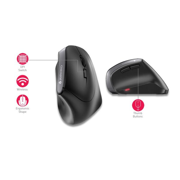 Cherry MW 4500 LEFT Wireless Ergonom Mouse USB