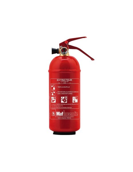 Extincteur eau avec additif (extincteur eau 6l)