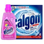 Pack 3 en 1 75 Pastilles Anticalcaire Nettoyant Lave-linge + Vanish Détachant Textile ... VANISH