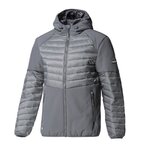 NORTHVALLEY Doudoune Fine Bi-Matiere Lenny - Homme - Gris