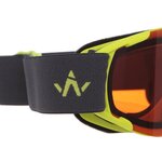 WANABEE Masque de ski Birdy 200 - Enfant garçon - Vert
