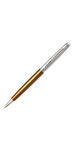 WATERMAN Hemisphere Deluxe Stylo Bille, Bronze, pointe moyenne, attributs palladium, recharge bleue, écrin