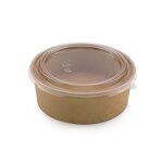 Couvercle transparent pour saladier carton rond RAJA POTCART1300 (colis de 300)