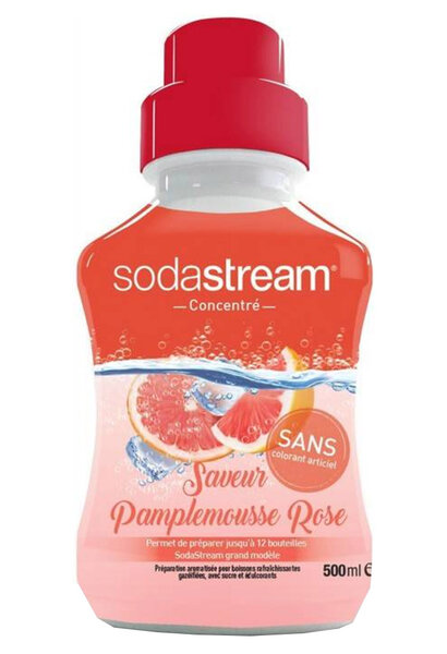 Sodastream Concentré Saveur Pamplemousse Rose 500ml (lot de 3) 3000137