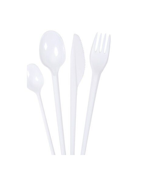 FOURCHETTE plastique blanc (colis de 2000 fourchettes)