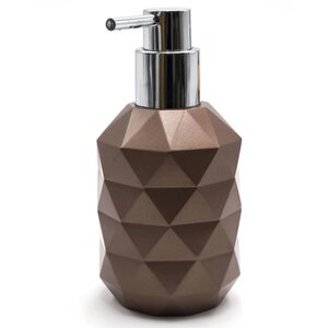 RIDDER Distributeur de savon Joyce Marron foncé métallique 250 ml