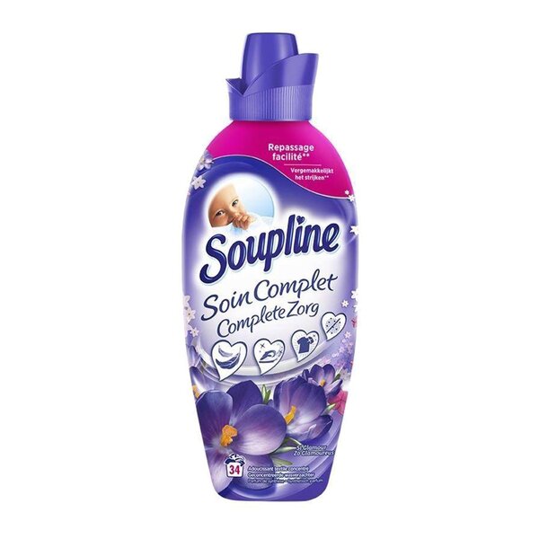 Soupline Adoucissant Textile Concentré Soin Complet 1,2L (lot de 3)