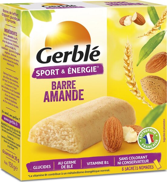 Gerble Barres diététiques amande
