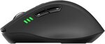 Souris sans fil Bluetooth Rapoo MT550 (Noir)