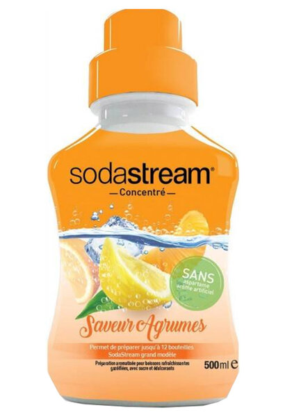 Sodastream Concentré Saveur Agrumes 500ml (lot de 6)