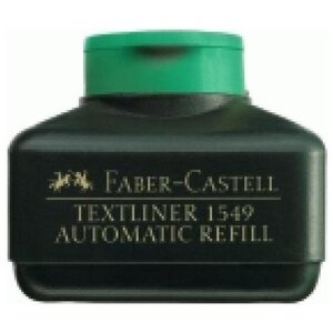 Recharge TEXTLINER REFILL 1549, pour surligneur 1546 et 1543, coloris vert FABER-CASTELL