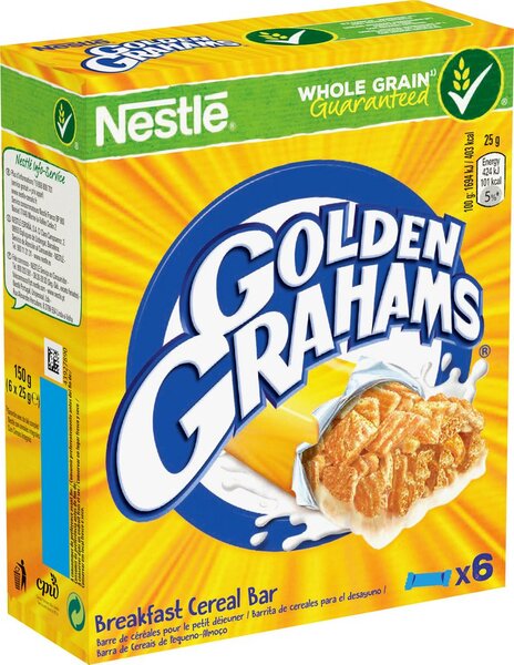 Nestle Barres de céréales Golden Grahams