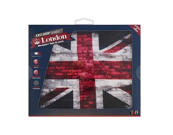 Tapis de souris T'nB Exclusiv UK (Motif Drapeau britannique)